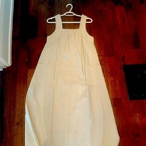 Gorgeous Christy Dawn dress.  Light blue pinstripes.  Size small